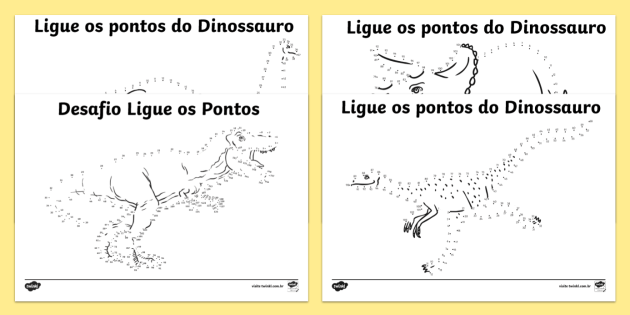 Seqüências de Dinossauros em COQUINHOS