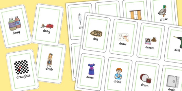 DR Playing Cards -speech sounds, phonology, articulation, speech therapy