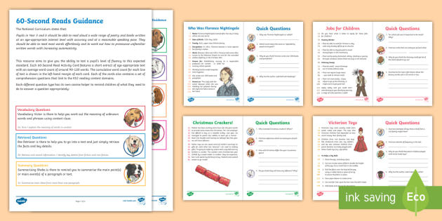 60-Second Reads: The Victorians Activity Pack