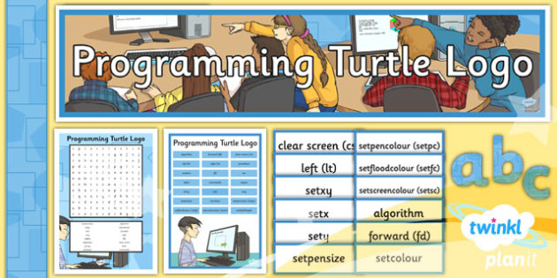 Computing: Programming Turtle Logo Year 4 Unit Additional Resources