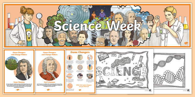 Science Week School Display Pack (teacher Made)