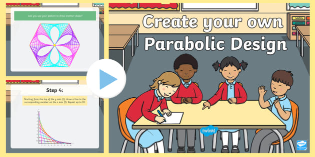 Parabolic Designs PowerPoint (teacher made)