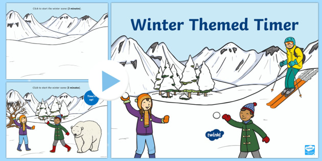 timer 6 minutes winter