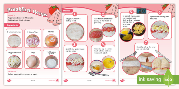 Breakfast Wraps Recipe