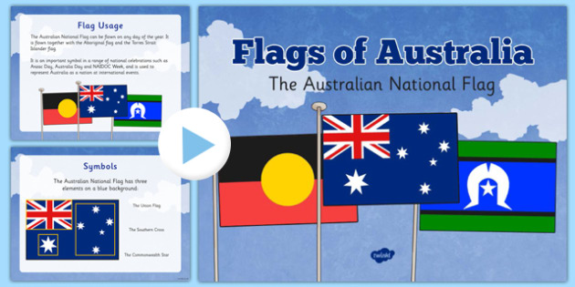 Flags Australia Australian National Information PowerPoint
