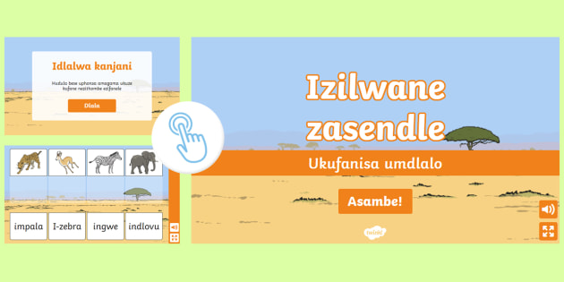 Interactive Game isiZulu (teacher made)