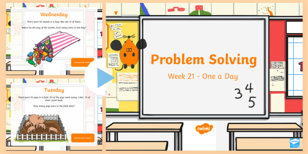 Week 21 - Problem Solving - One a day PowerPoint