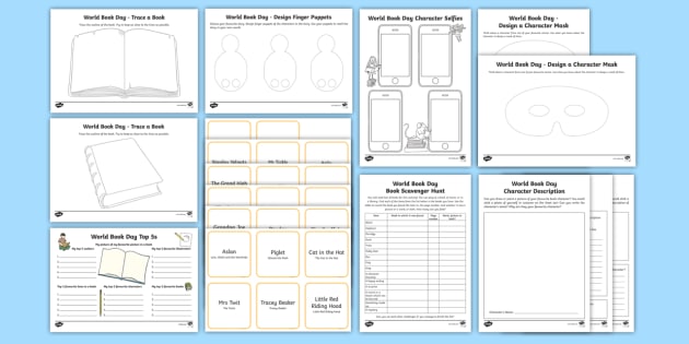 World Book Day Activity Pack (teacher made)