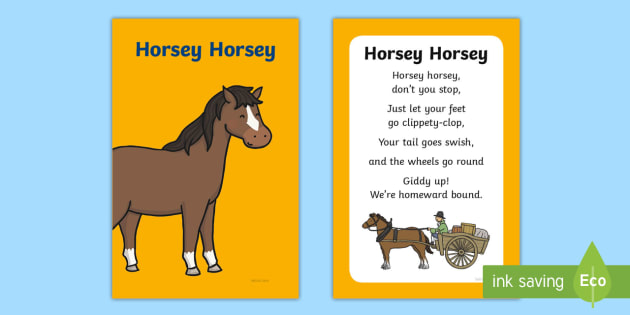 Horsey Horsey Nursery Song | IKEA Tolsby/Fiestad Frame