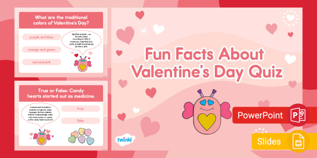 Valentine's Day Quiz Presentation | Twinkl Resources