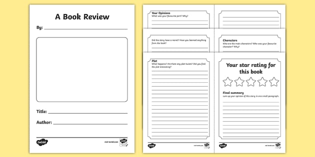 Book Review Booklet - book review, booklet, books, review 