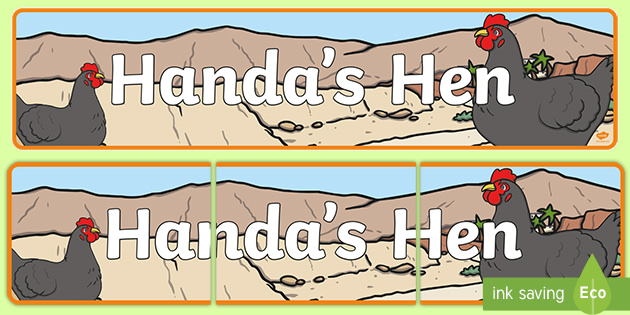 Story Display Banners To Support Teaching On Handa S Hen