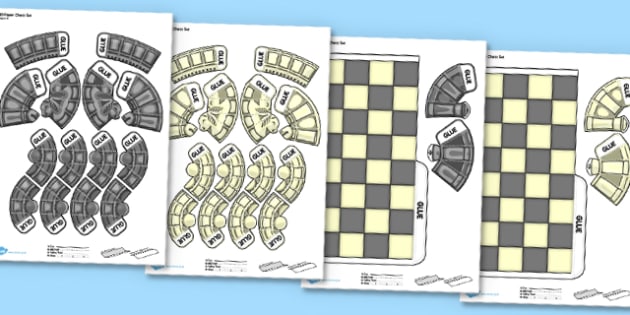 Free Printable Chess Set