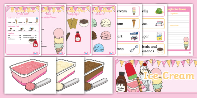 Summer is right around the corner so I wanted to suggest an ice cream shop  or just ice cream shop supplies, equipment and decor please. <3 Also, an  interactive ice cream display