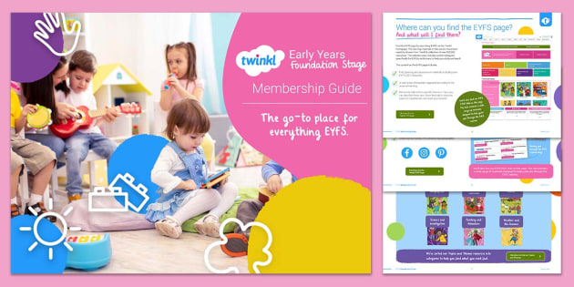 FREE! - EYFS Practitioners Membership Guide (teacher made)