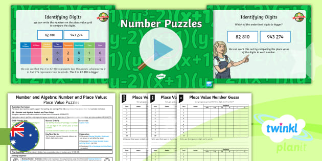 PlanIt Mathematics Year 4 Number and Algebra: Number and Place Value: Place