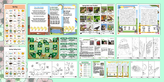 Whole School Wrap-Around Care Spring Resource Pack