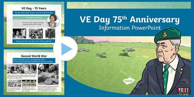 VE Day 75th Anniversary Information PowerPoint