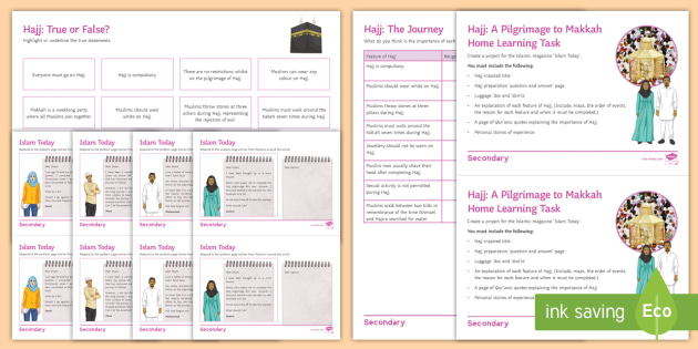 Hajj Activity Pack Teacher Made 