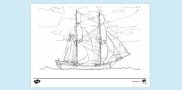 FREE! - Friendship (First Fleet) Colouring Sheet