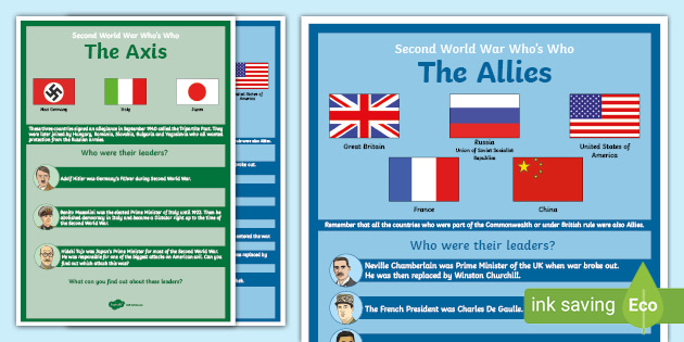 primary homework help ww2 allies and axis