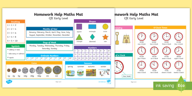 primary homework help maths