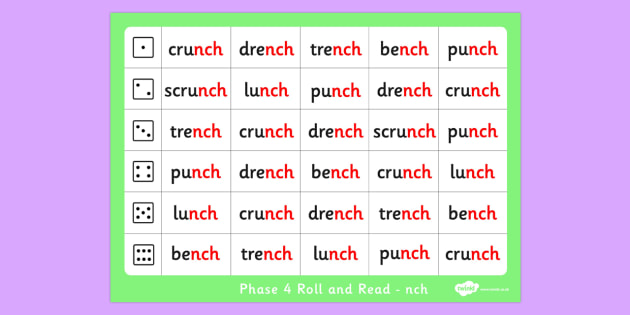 1 phonic worksheets phase 4, roll Blends and Roll phase Phase  Read  Final 4 Mat nch