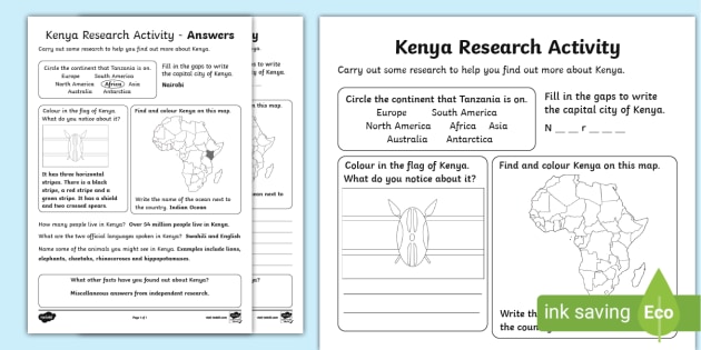 research project pdf kenya