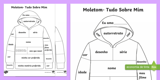 Mochila Tudo Sobre Mim (teacher made) - Twinkl