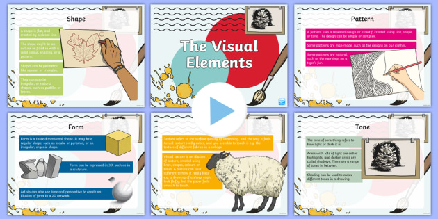 Cfe The Visual Elements Powerpoint Teacher Made