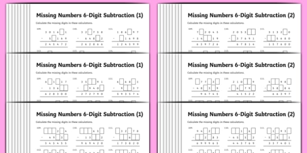6-digit-subtraction-differentiated-worksheet-pack-twinkl
