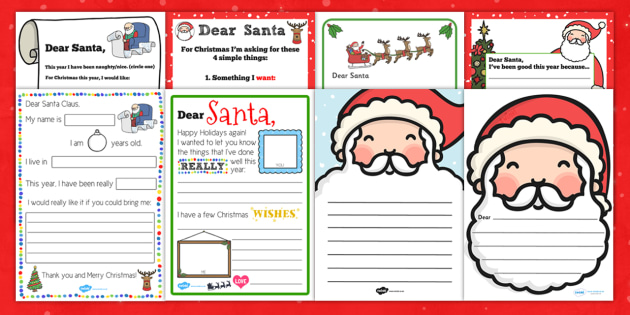 write a letter to santa