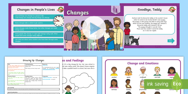 * NEW * PSHE and Citizenship - Y2 Growing Up - Lesson 6: Changes Lesson ...