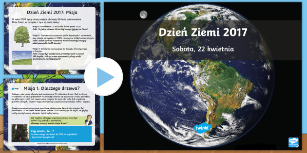 dzień ziemi prezentacja Dzień Ziemi Prezentacja