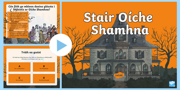 The History of Halloween PowerPoint (teacher made)