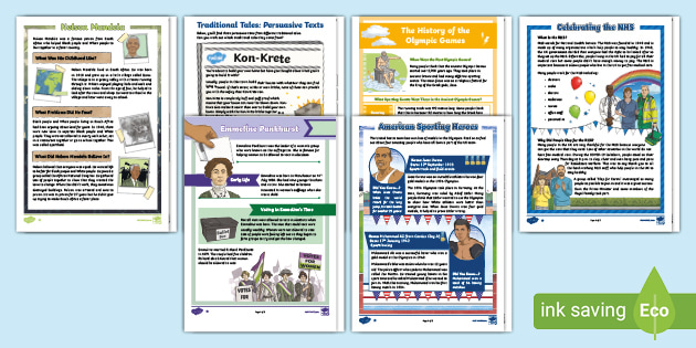 LKS2 July Reading Comprehension Activity Pack (Ages 7-9)