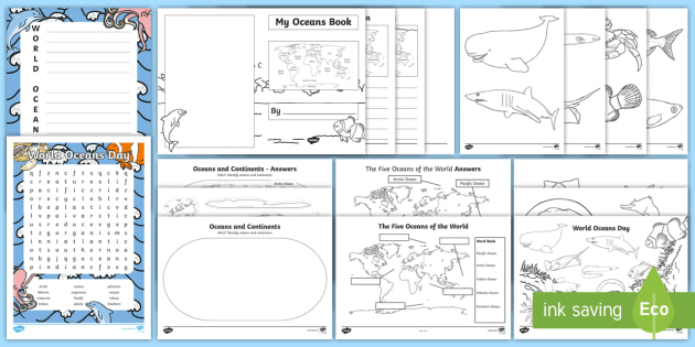 World Oceans Day First Level Activity Pack Teacher Made   Cfe T 2546594 World Oceans Day First Level Activity Pack Ver 1 