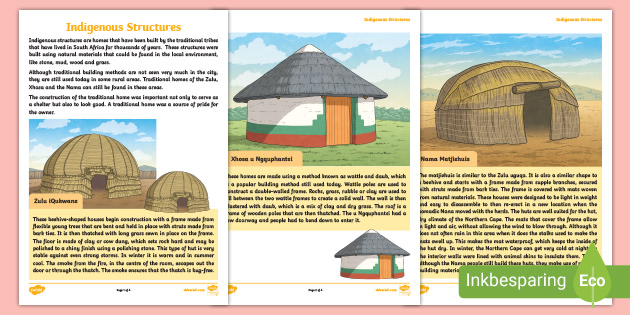 Indigenous Structures Grade 4 South Africa 3568