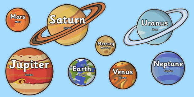 the planet names words on planets polish translation polish the planet names words on planets polish translation polish planet names words