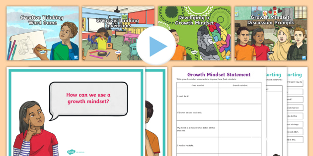 Growth Mindset Resource Pack