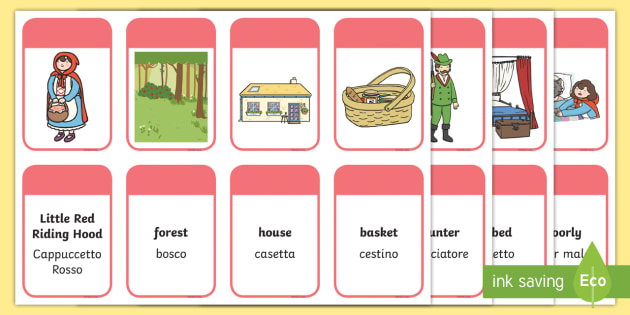 Italian Flashcards A Tavola Visual Ly