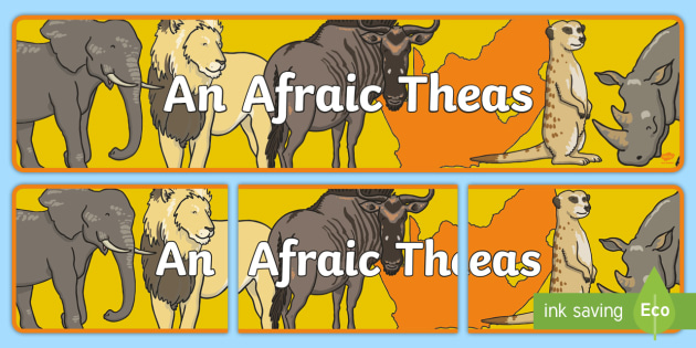 AN AFRAIC THEAS visual data 2