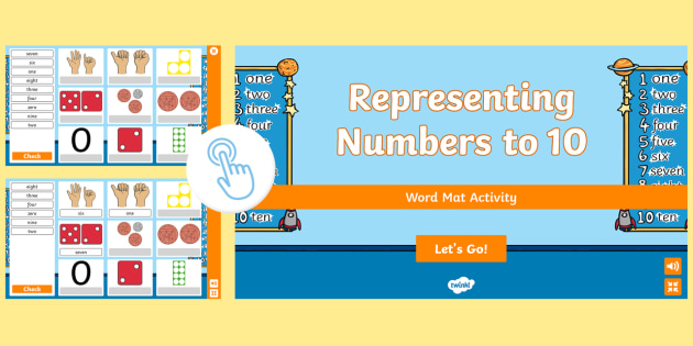 representing-numbers-to-10-interactive-word-mat-activity