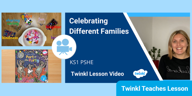 FREE! - KS1 PSHE: Celebrating Different Families Video Lesson