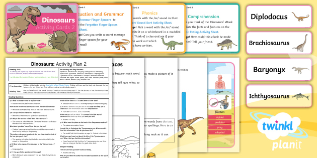 Dinosaurs Guided Reading 2 Y1