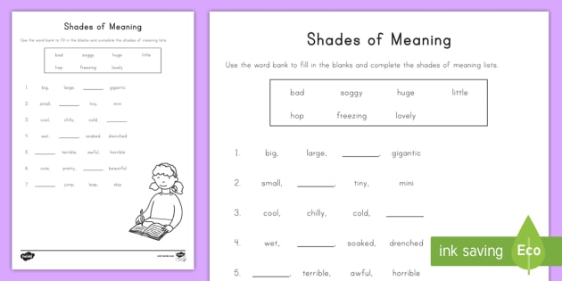 shades-of-meaning-fill-in-the-missing-synonyms-activity