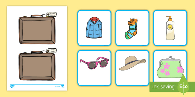 Download Vacation Clothes Sorting Activity Teacher Made