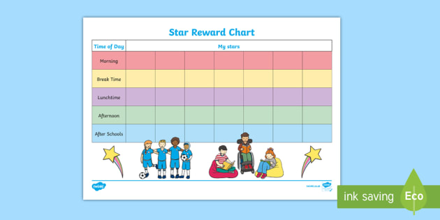 Super Star Reward Chart
