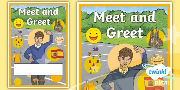 Spanish Meet And Greet Year 3 Unit Book Cover