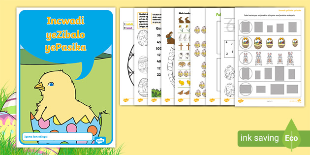 isixhosa easter maths booklet grade 2 south africa